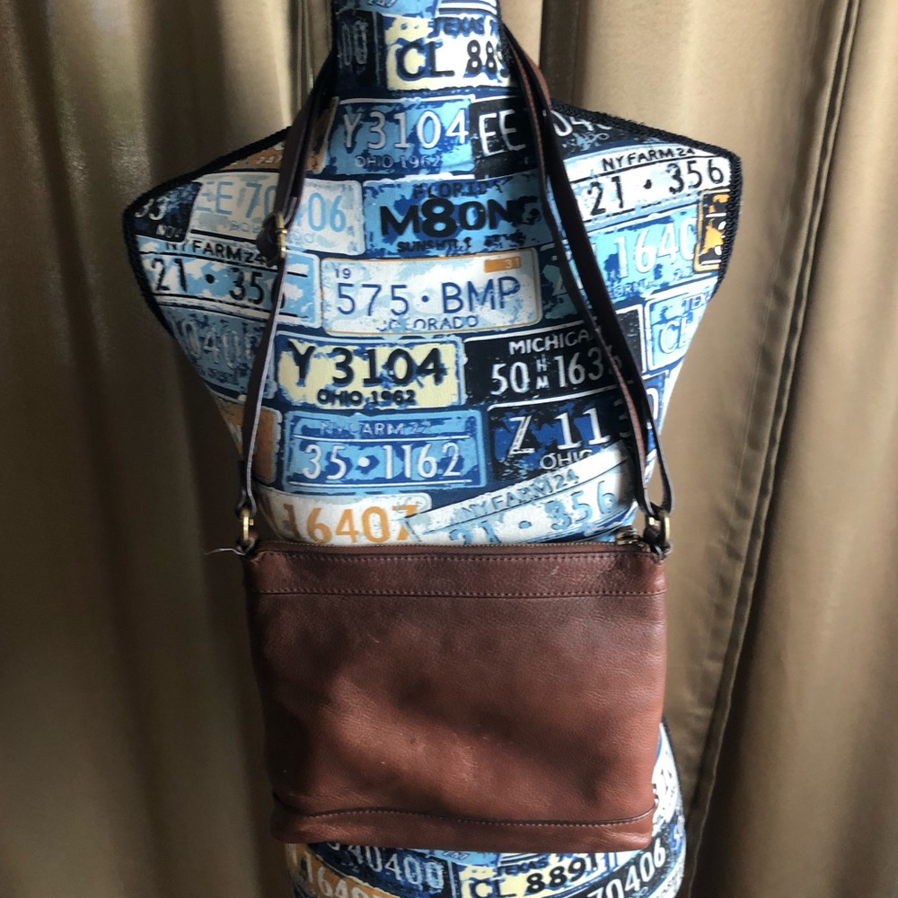 Fossil Fiona Adjustable Crossbody Geometric Patch… - image 7